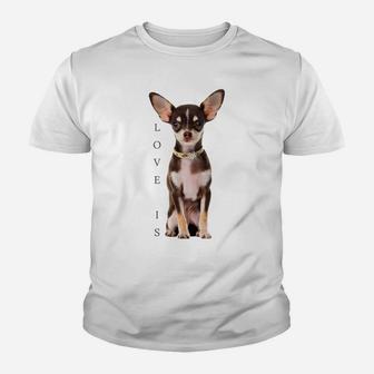 Chihuahua Shirt Dog Mom Dad Tee Love Pet Puppy Chiuauaha T Sweatshirt Youth T-shirt | Crazezy