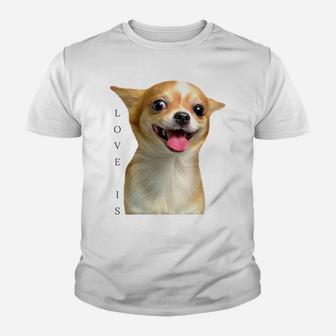 Chihuahua Shirt Dog Mom Dad Tee Love Pet Puppy Chiuauaha T Youth T-shirt | Crazezy DE