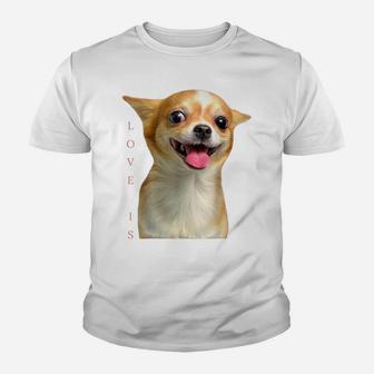 Chihuahua Shirt Dog Mom Dad Tee Love Pet Puppy Chiuauaha T Youth T-shirt | Crazezy