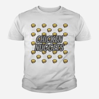 Christmas Chicken Nuggets Sweatshirt Youth T-shirt | Crazezy