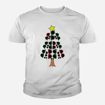 Christmas Tree Oh Optometree Glasses Design Sweatshirt Youth T-shirt | Crazezy