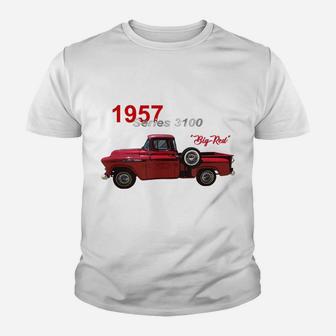Classic Cars, Vintage Trucks, Red Pick Up Truck, Series 3100 Youth T-shirt | Crazezy AU