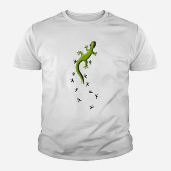 Climbing Gecko Leguan Reptile Lizard Youth T-shirt | Crazezy UK