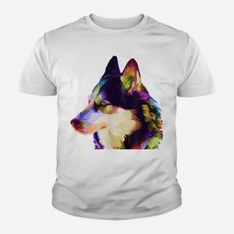 Colorful Dog Youth T-shirt | Crazezy CA