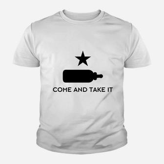 Come And Take It Youth T-shirt | Crazezy DE