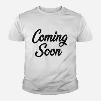 Coming Soon Youth T-shirt | Crazezy CA