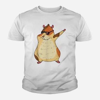 Cool Dabbing Guinea Pig Mom Animal Lover Rodent Youth T-shirt | Crazezy