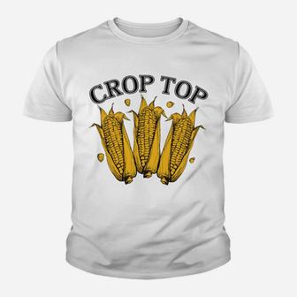 Corn Crop Top Funny Farmer Farming Corn Lover Summer Sweatshirt Youth T-shirt | Crazezy