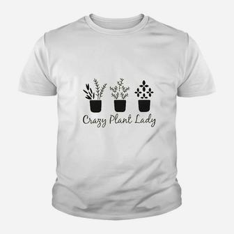 Crafy Plant Lady Youth T-shirt | Crazezy AU