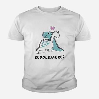 Cuddlesaurus Mommy Youth T-shirt | Crazezy DE
