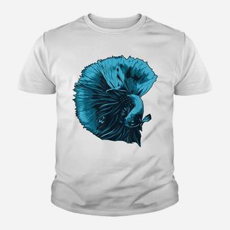 Cute Betta Fish I Sea Animal Ocean Aquarium Owner Youth T-shirt | Crazezy