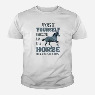 Cute Funny Horse Lover Horses Lovers Gifts Youth T-shirt - Thegiftio UK