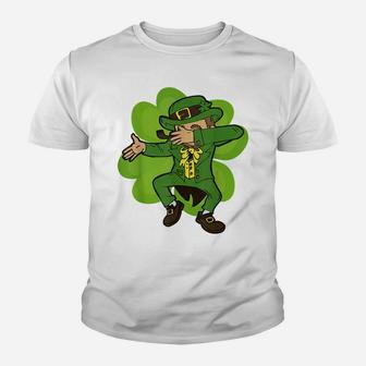 Dabbing Leprechaun Dab Dance St Patrick Day Gift Youth T-shirt | Crazezy