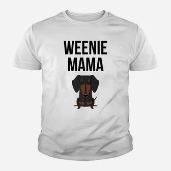 Dachshund Mom Shirt Women Weiner Dog Gift Youth T-shirt | Crazezy CA