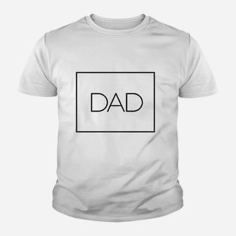 Dad First Time Father Day Present Youth T-shirt | Crazezy