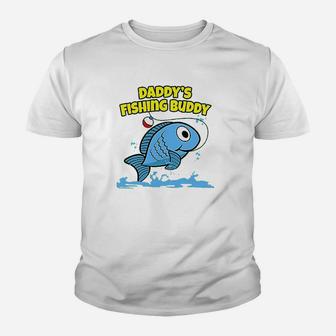 Daddys Fishing Buddy Youth T-shirt | Crazezy AU