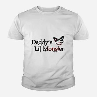 Daddys Lil Monster Youth T-shirt | Crazezy