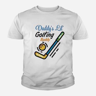 Daddys Little Golfing Buddy Youth T-shirt | Crazezy DE