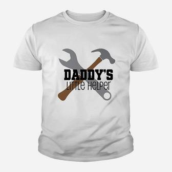 Daddys Little Helper Tool Set Youth T-shirt | Crazezy