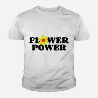 Daisy Flower Power 70S Style Hippie Inspired Youth T-shirt | Crazezy
