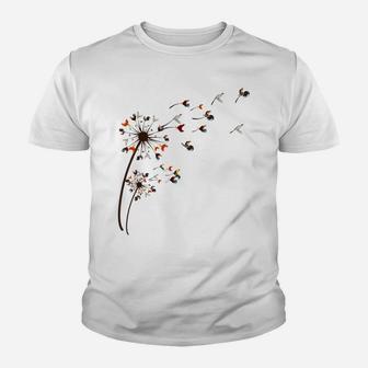Dandelion Chicken Flower Chicken - Floral Chicken Tree Youth T-shirt | Crazezy