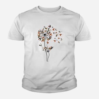 Dandelion Chicken Flower Youth T-shirt | Crazezy
