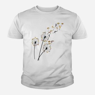 Dandelion Crested Gecko Flower, Dandelion Leopard Gecko Youth T-shirt | Crazezy DE