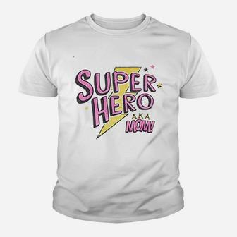 Day Super Hero Mom Youth T-shirt | Crazezy AU
