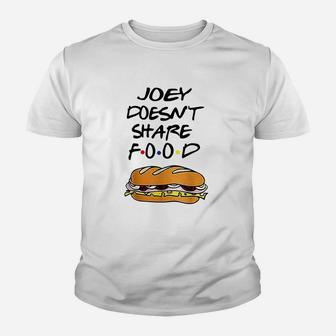 Doesnt Share Food Burgers Youth T-shirt | Crazezy