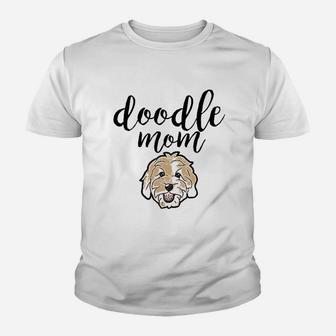 Dog Mom Doodle Youth T-shirt | Crazezy UK