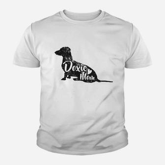 Doxie Mom Dog Lover Youth T-shirt | Crazezy AU