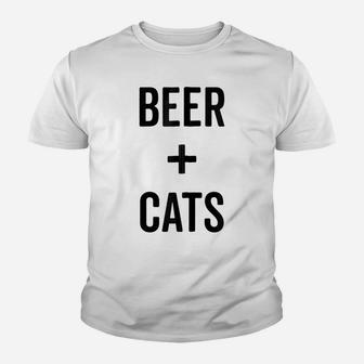 Drinking Saying Drinker Graphic Funny Beer Cool Cat Lovers Zip Hoodie Youth T-shirt | Crazezy AU