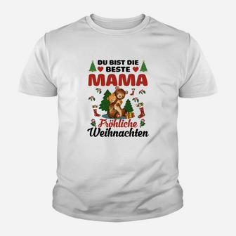 Du Bist Die Beste Mama Kinder T-Shirt - Seseable