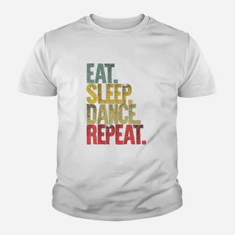 Eat Sleep Repeat Eat Sleep Dance Repeat Youth T-shirt - Thegiftio UK