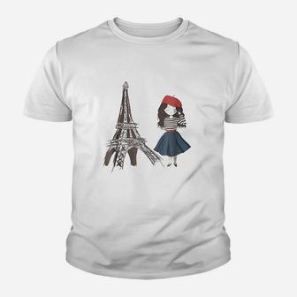 Eiffel Tower Paris Youth T-shirt | Crazezy DE