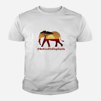 Elephant African Save Lives Safari Youth T-shirt - Thegiftio UK