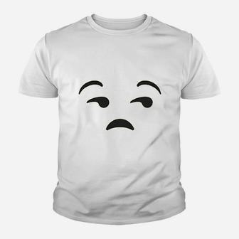 Emoticon Smile Face Youth T-shirt | Crazezy CA