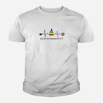 Es Ist In Meiner Dna Sailing Kinder T-Shirt - Seseable