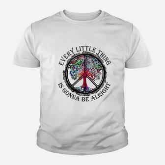 Every Little Thing Is Gonna Be Alright Youth T-shirt | Crazezy