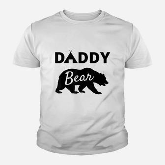 Fathers Day Gift From Wife Son Daughter Baby Kids Daddy Bear Youth T-shirt | Crazezy UK