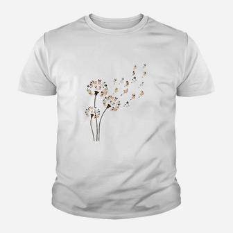 Flower Pug Dogs Youth T-shirt | Crazezy AU