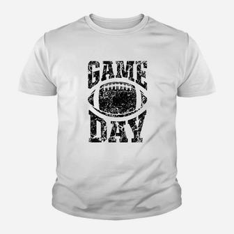 Football Game Day Funny Team Sports Gifts Men Women Vintage Youth T-shirt | Crazezy DE