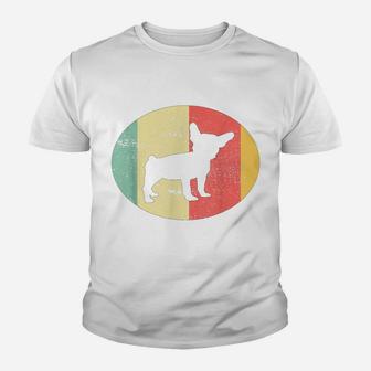 French Bulldog - Vintage Retro Dog Gift Youth T-shirt | Crazezy UK