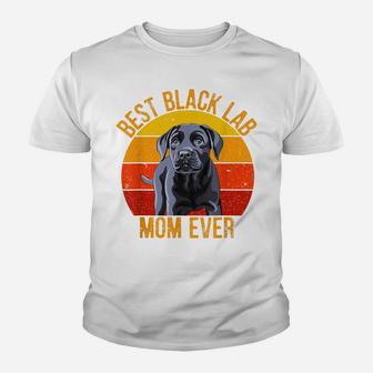 Funny Black Lab Mom Women Labrador Retriever Mama Youth T-shirt | Crazezy AU