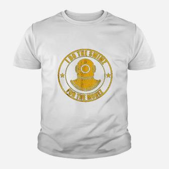Funny Commercial Diver Youth T-shirt - Thegiftio UK