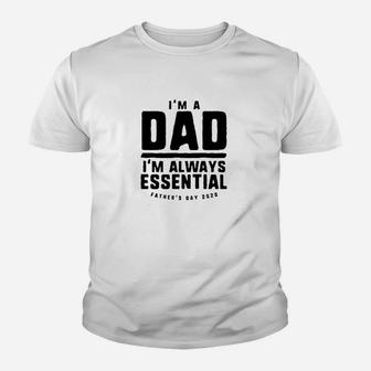 Funny Gifts For Dad Jokes Daddy Graphic Youth T-shirt | Crazezy CA