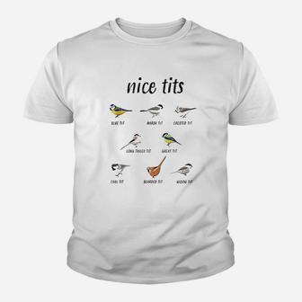 Funny Nice Bird Watching Gift Youth T-shirt | Crazezy