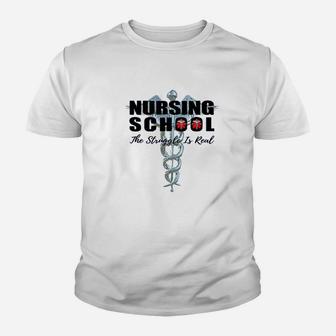 Funny Nursing Student Nursing School Youth T-shirt | Crazezy