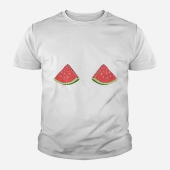 Funny Watermelon Youth T-shirt | Crazezy UK