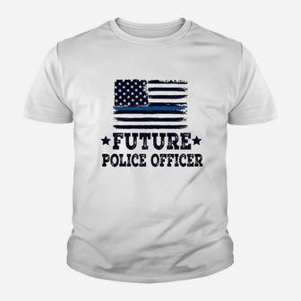 Future Police Officer Youth T-shirt | Crazezy